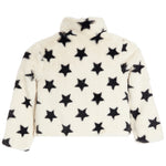 Star Print Moto Fur Jacket - Denny's