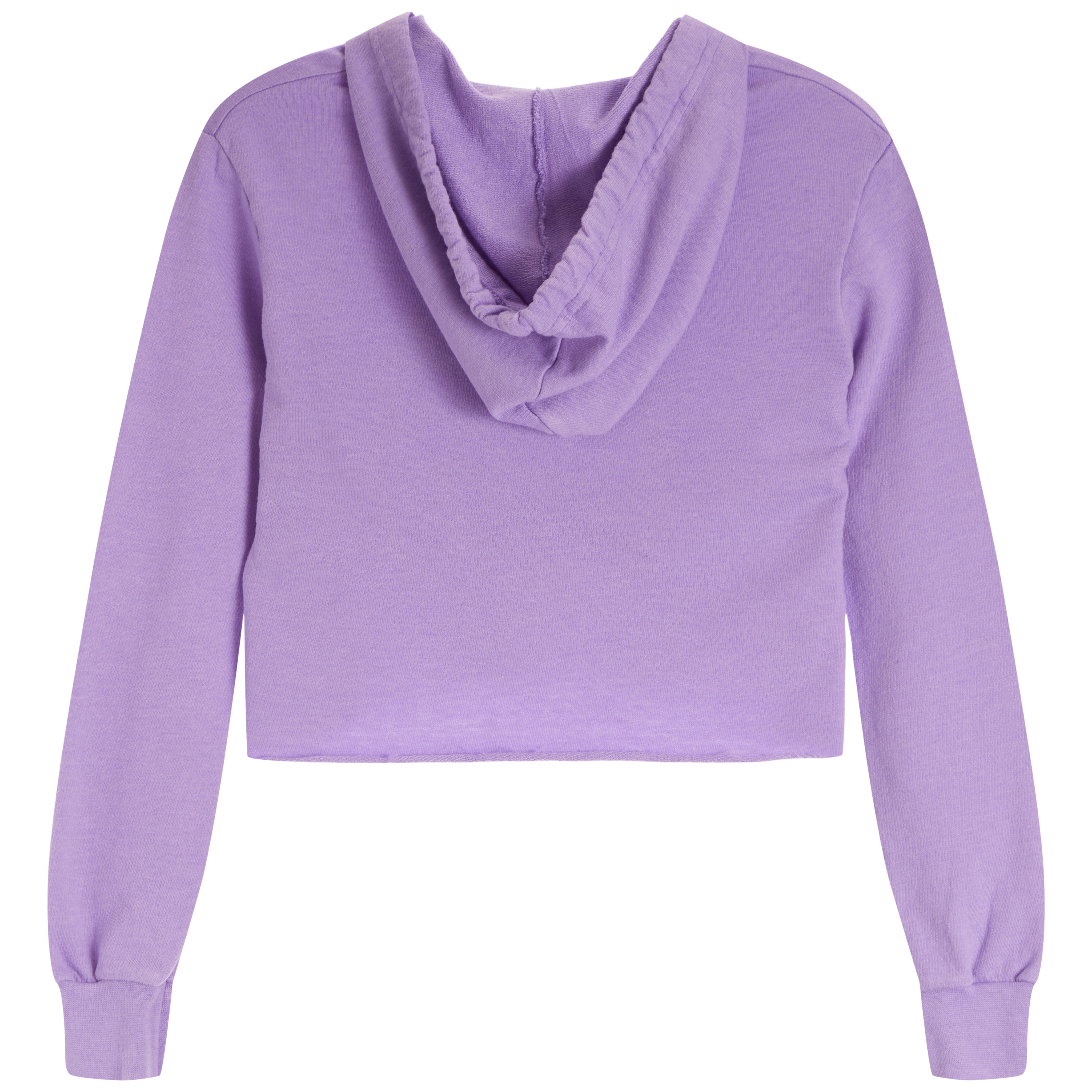 Star Eye Smiley Cropped Hoodie - Denny's