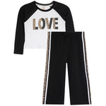 2pc Leopard Love Pant Set - Denny's