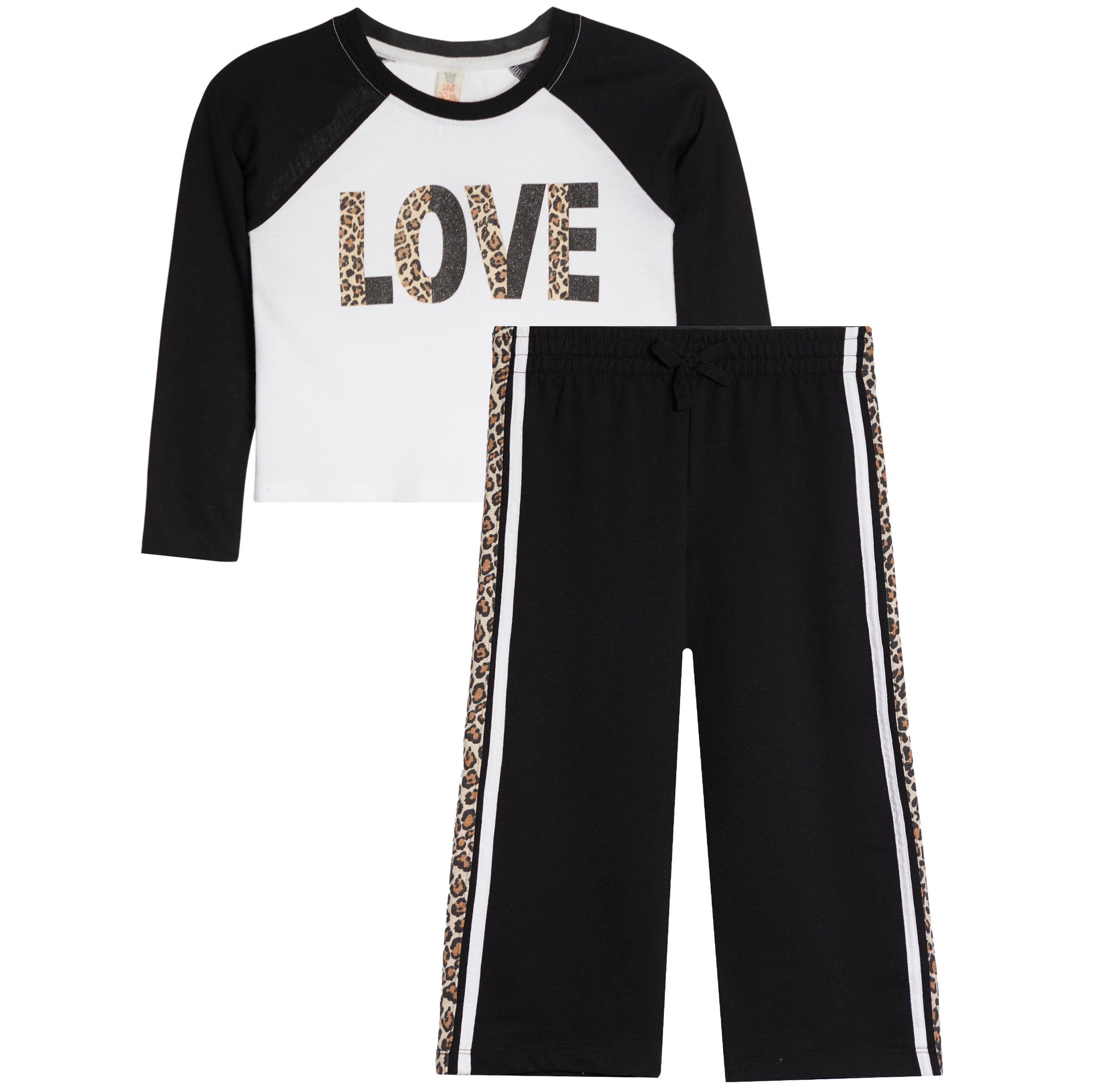 2pc Leopard Love Pant Set - Denny's
