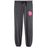 Plush Heart Jogger - Denny's
