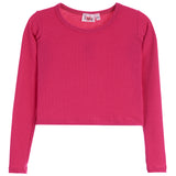 Long Sleeve Rib Top - Denny's