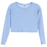 Long Sleeve Rib Top - Denny's