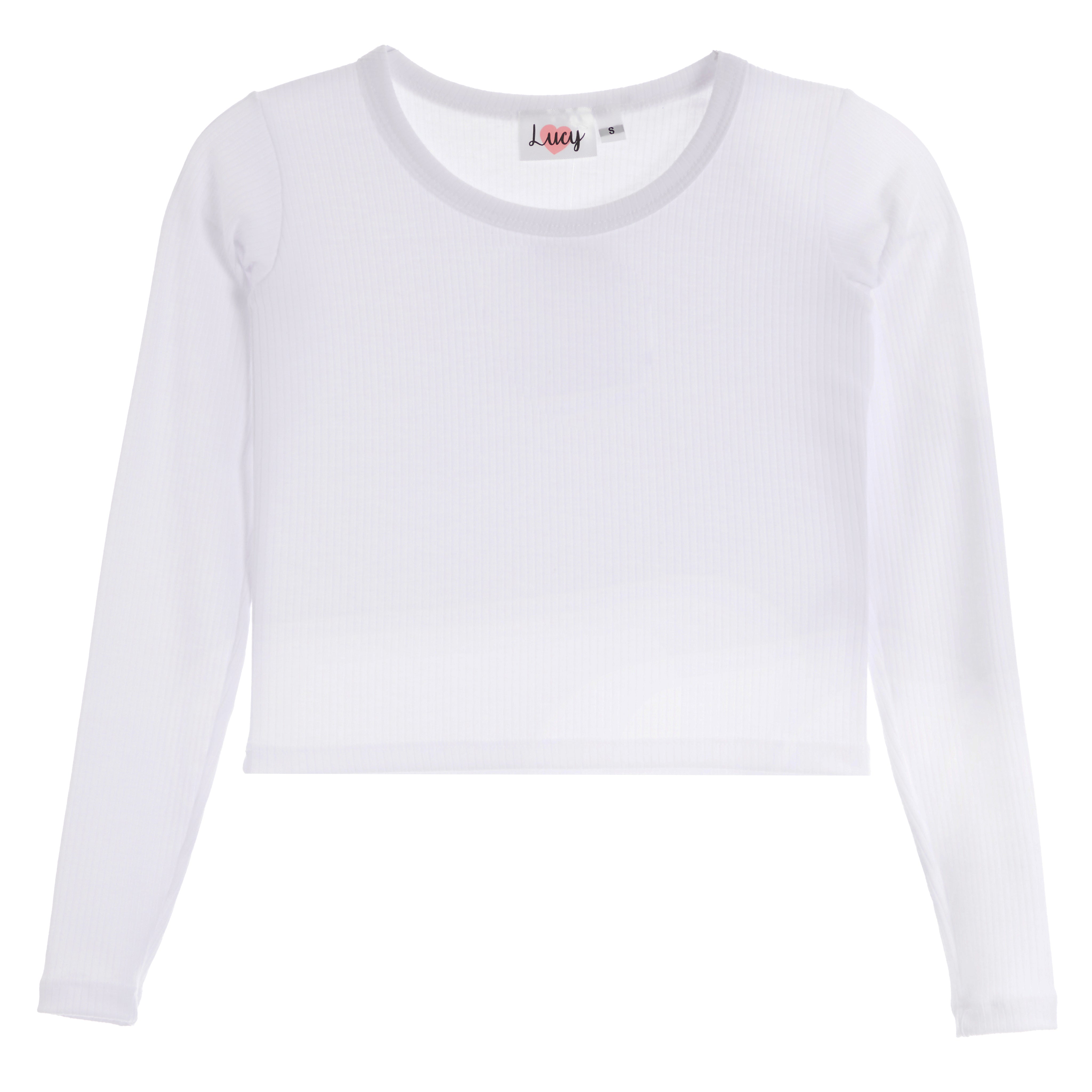 Long Sleeve Rib Top - Denny's