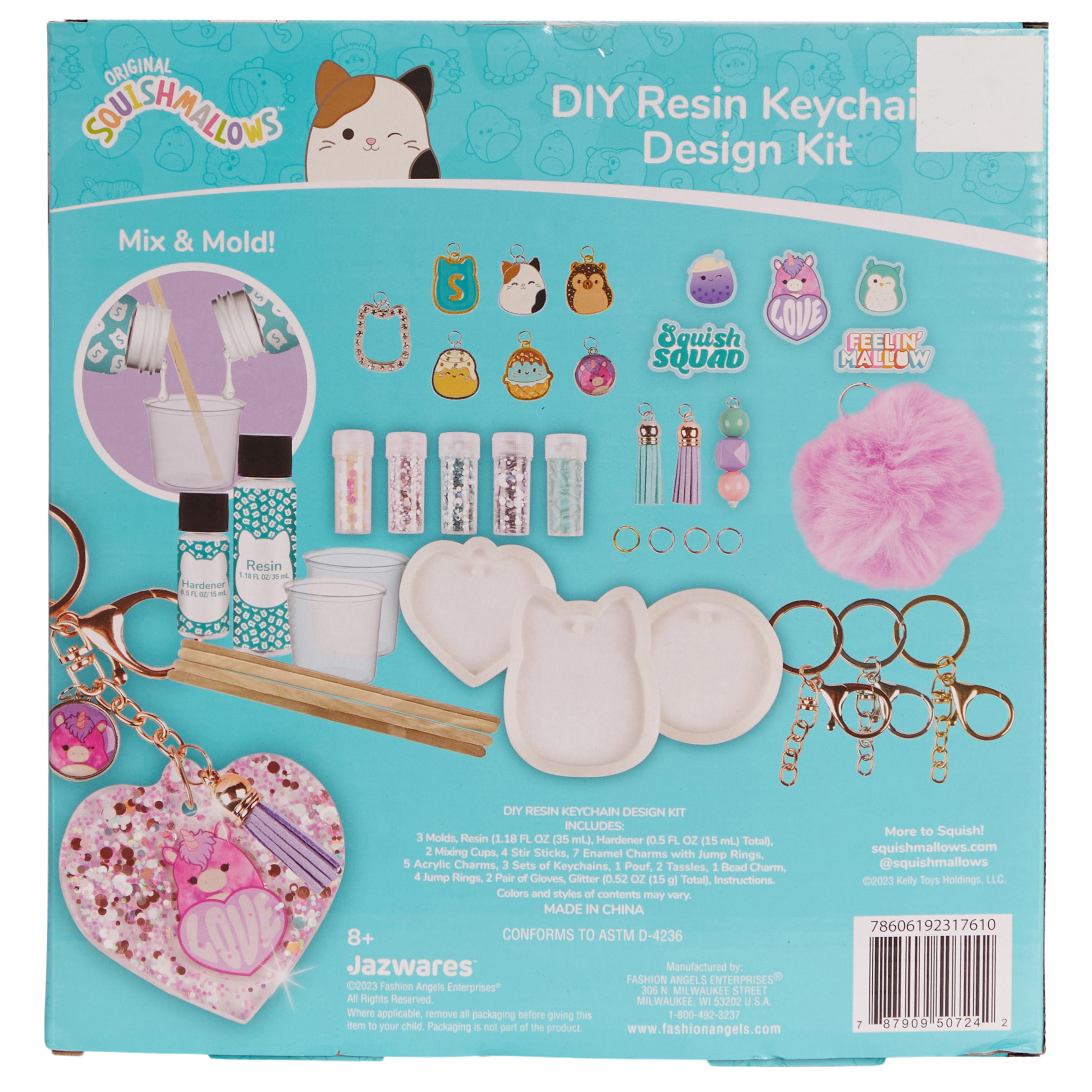 Squish Resin Bag Charm Kit - Denny's