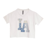 LA Patchwork Tee