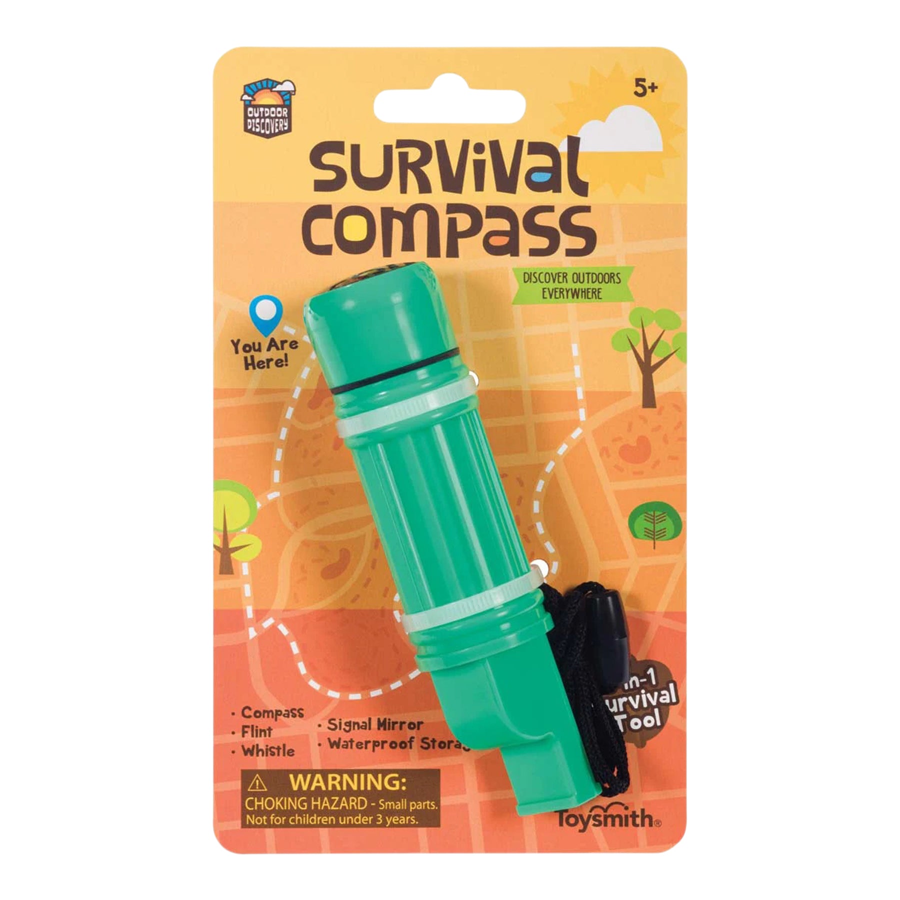 Outdoor Discovery Survival Compass - Denny's
