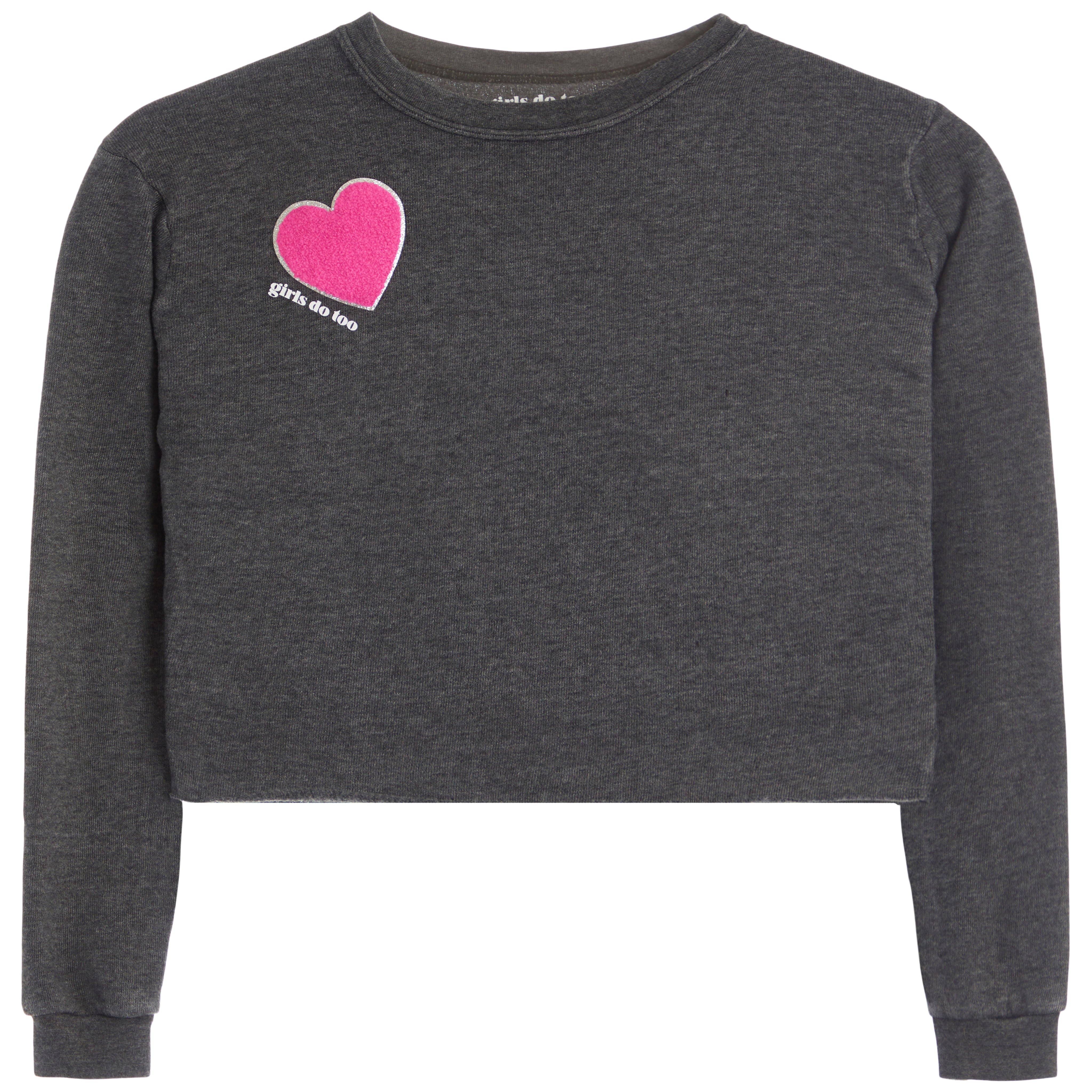 Plush Heart Sweatshirt - Denny's