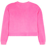 Crew Sweatshirt With Pink Plush Heart - Denny's