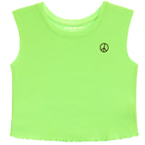 Peace Sign Lettuce Edge Tank - Denny's