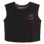 Rainbow Smile Lettuce Edge Tank - Denny's
