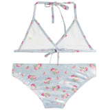 2pc Sparkle Rose Triangle Bikini