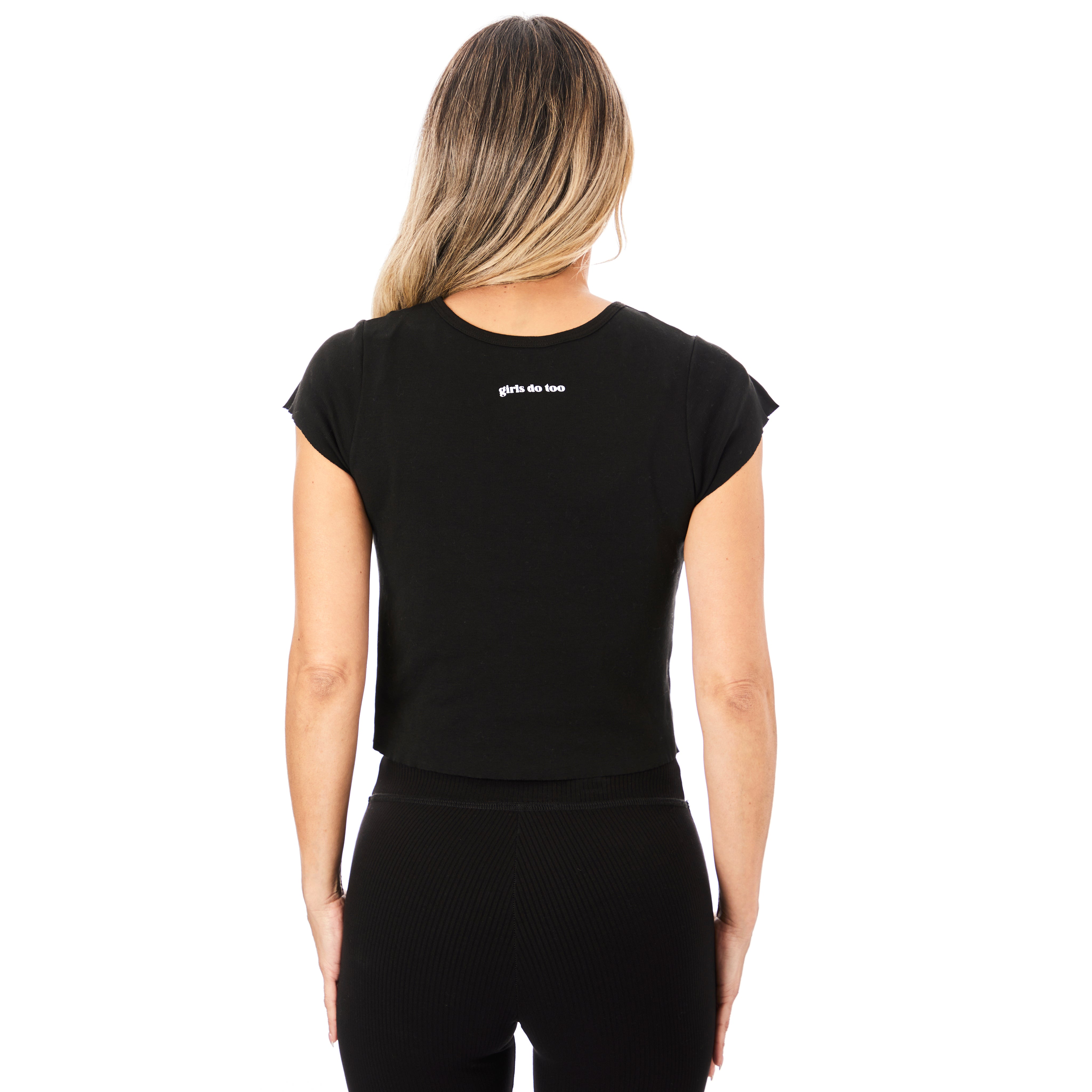 Rib Crop Tee - Denny's