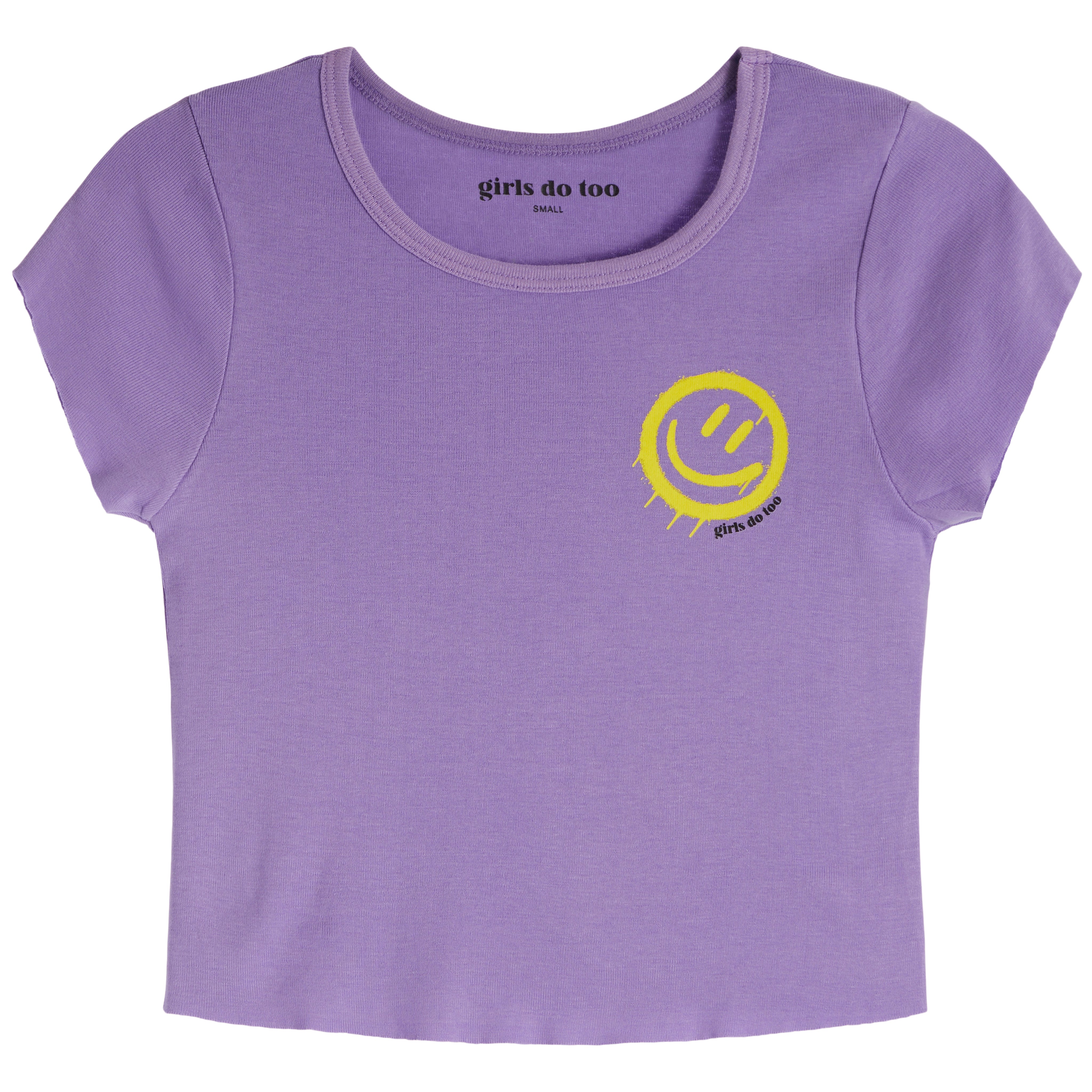 Yellow Smiley Tee - Denny's