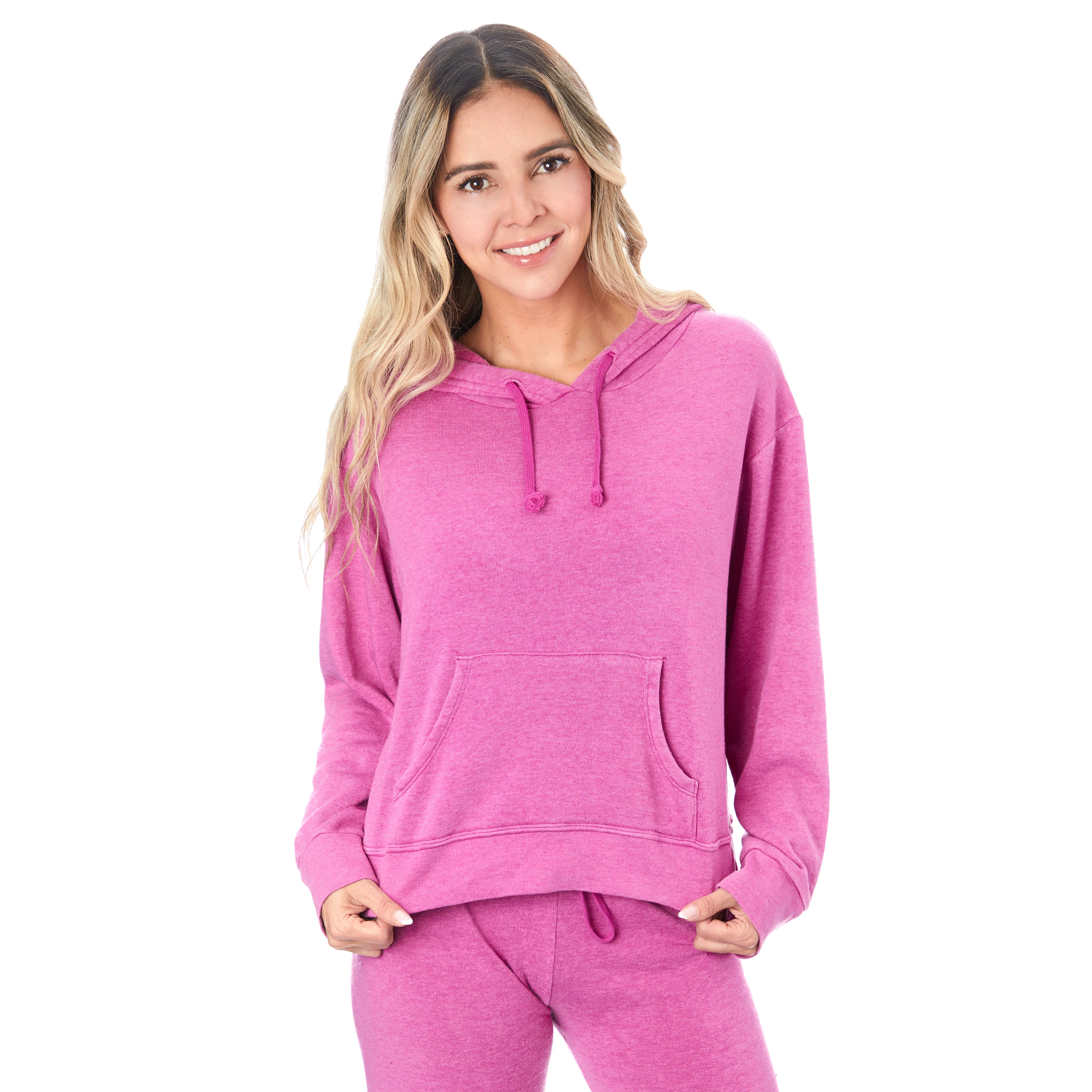 Fleece Crop Hoodie - Denny's