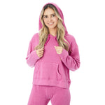 Fleece Crop Hoodie - Denny's