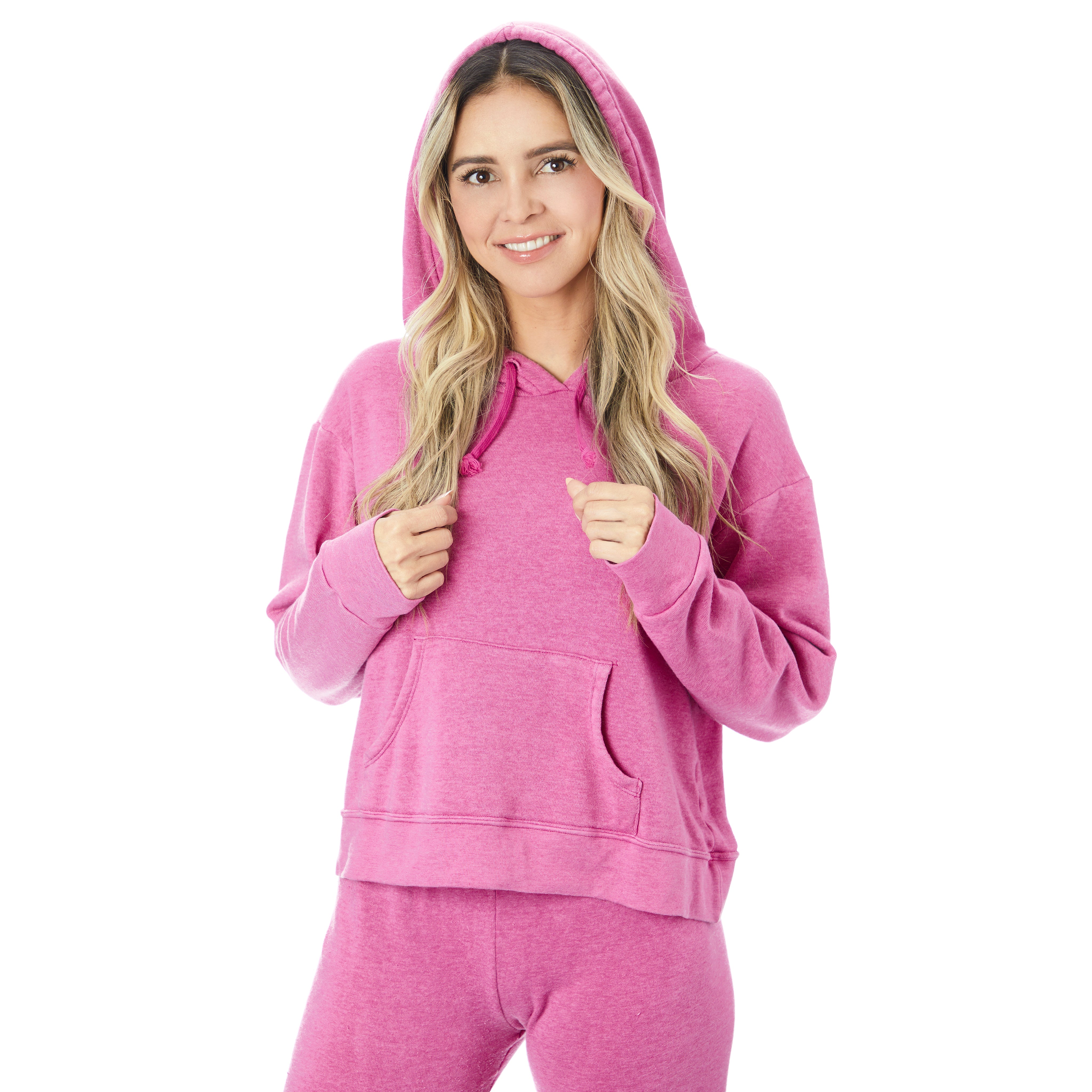 Fleece Crop Hoodie - Denny's