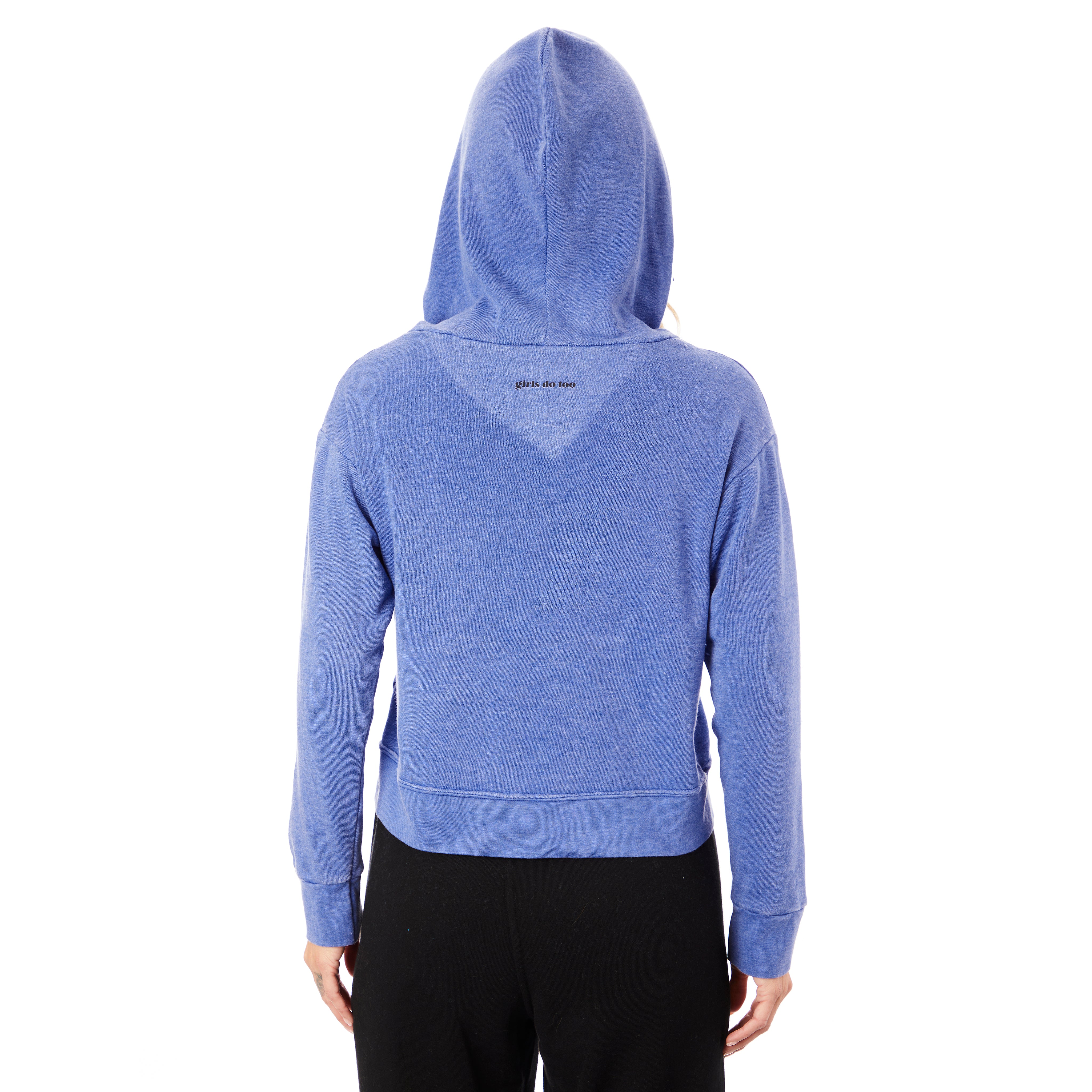 Fleece Crop Hoodie - Denny's