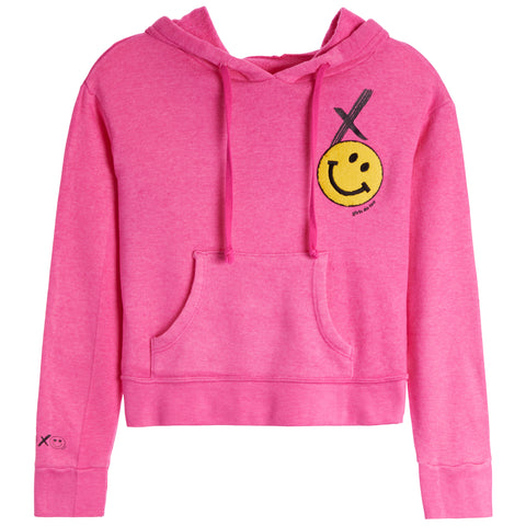 Hoodie Sweatshirt With Plush Smiley - Denny's