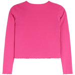 Long Sleeve Lettuce Edge Tee - Denny's