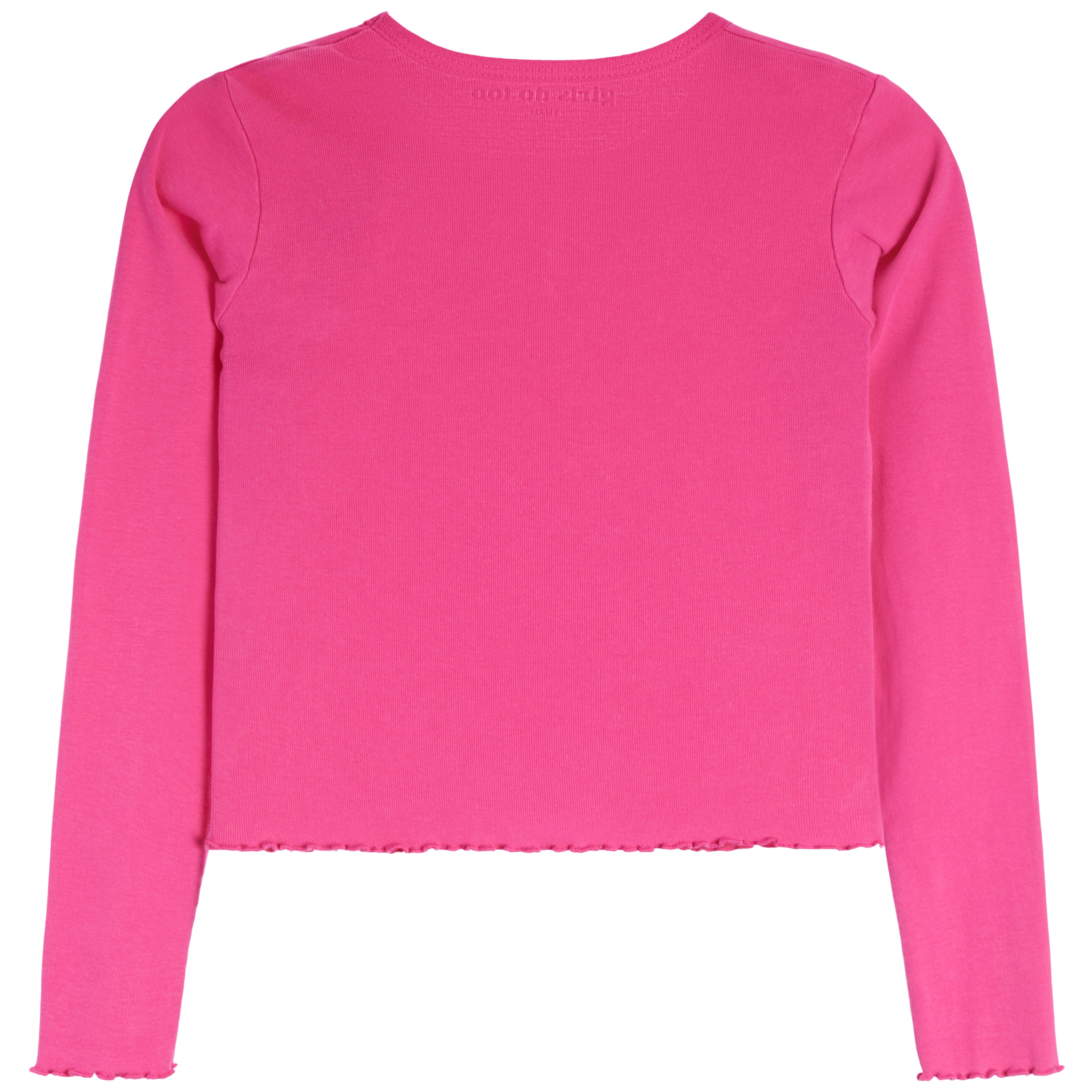 Long Sleeve Lettuce Edge Tee - Denny's