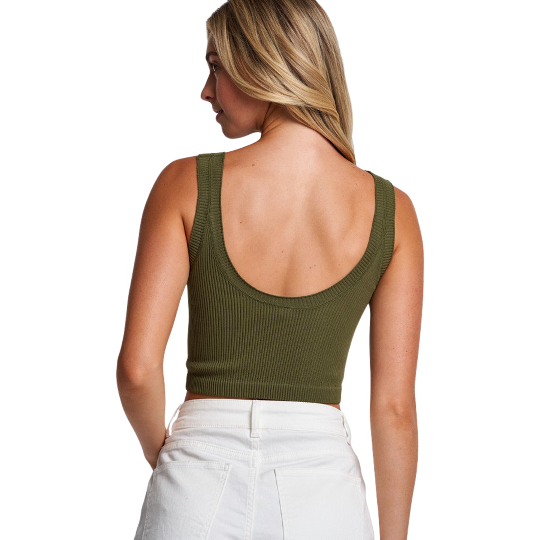 Ribbed Seamless Tank - Denny's