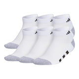 Youth 6pk Low White Sock 2-5Y - Denny's