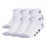 Youth 6pk Low White Sock 5-7Y - Denny's