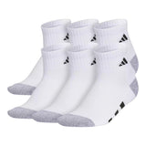 Youth 6pk Quarter White Sock 5-7Y - Denny's