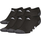 Youth 6pk No Show Black Sock