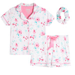 2pc Floral Stripe Short Set - 4-6x - Denny's