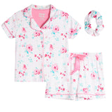 2pc Floral Stripe Short Set - 4-6x - Denny's