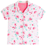 2pc Floral Stripe Short Set - Denny's