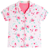 2pc Floral Stripe Short Set - Denny's