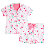 2pc Floral Stripe Short Set - Denny's