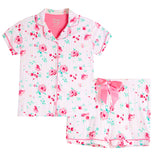 2pc Floral Stripe Short Set - Denny's