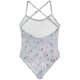 1 pc Sparkle Rose Tank Bathing Suit