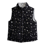 Reversible Heart Quilted Vest - Denny's