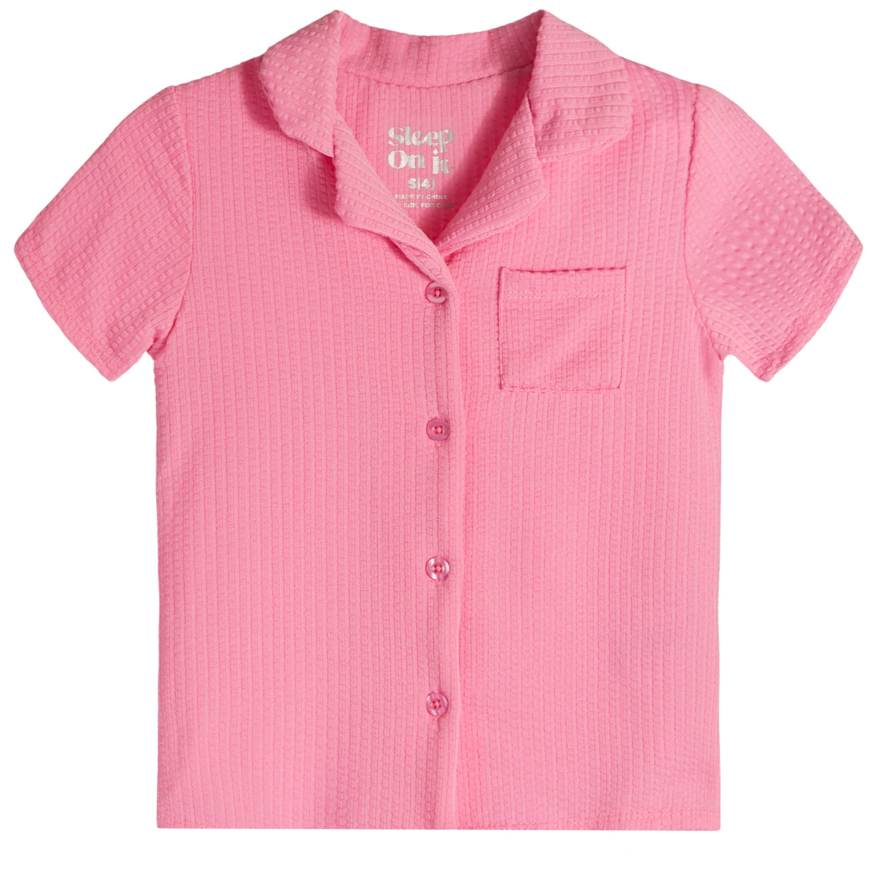 2pc Seersucker Texture Stripe Short Set - 4-6x - Denny's