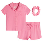 2pc Seersucker Texture Stripe Short Set - 4-6x - Denny's