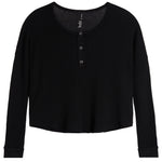 Drop Shoulder Henley Tee - Denny's