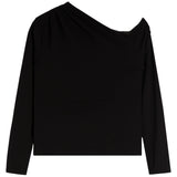 One Shoulder Long Sleeve Top - Denny's
