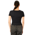 Roxi Short Sleeve Second Skin Crew - Denny's