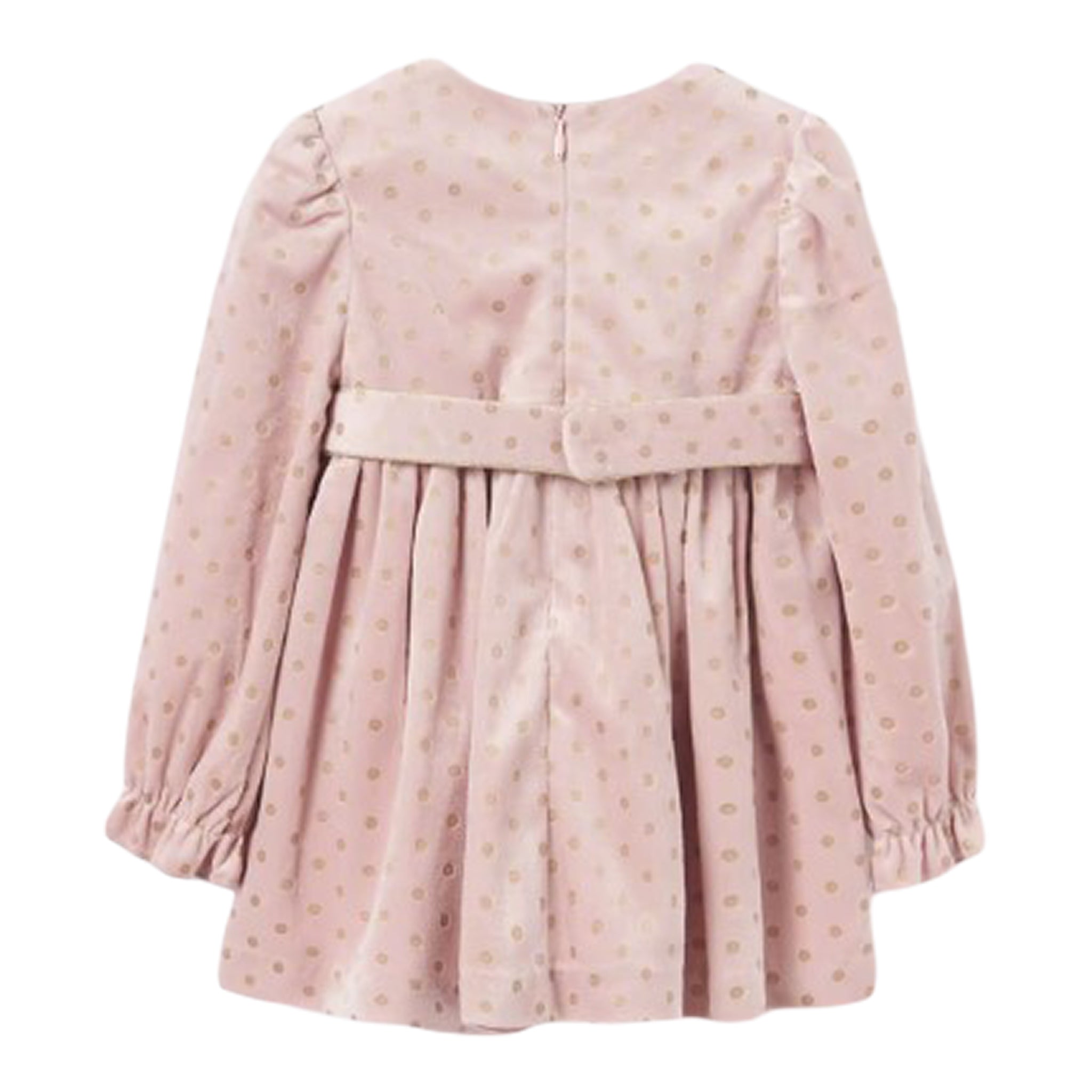 Gold Dot Long Sleeve Dress - Denny's