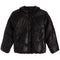 Faux Leather Hooded Puffer Coat - Denny's