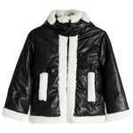 Coated Fur Trim Puffer - Denny's