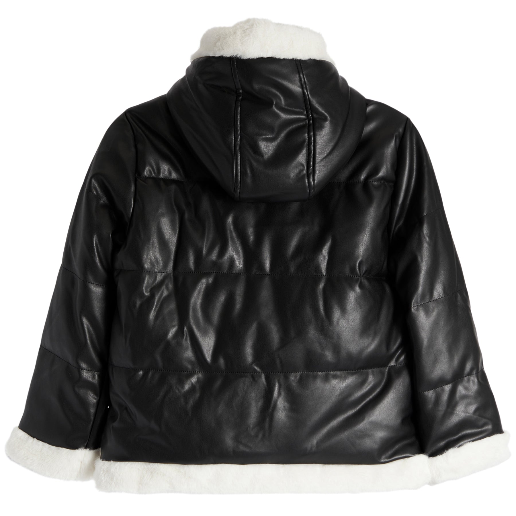 Coated Fur Trim Puffer - Denny's