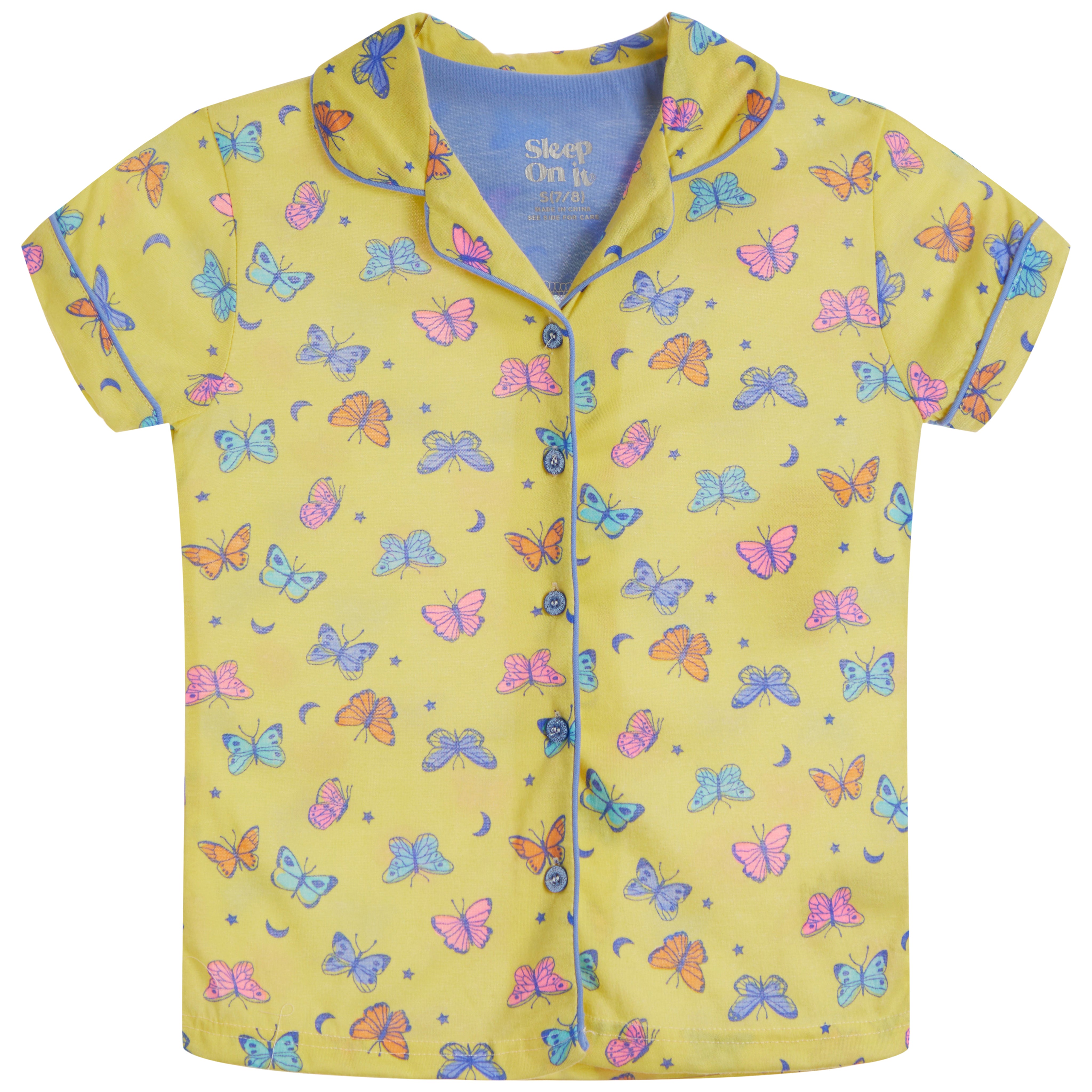 3pc Butterfly PJ & Scrunchie Set - Denny's