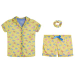 3pc Butterfly PJ & Scrunchie Set - Denny's