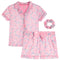 Pink Floral 2pc Short Set - Denny's
